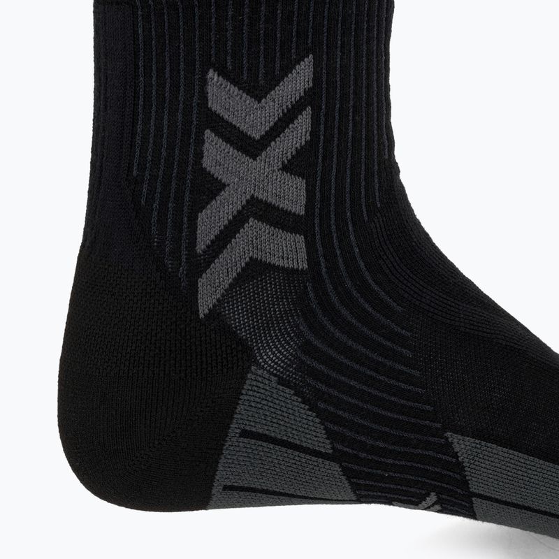 Ponožky X-Socks Hike Perform Natural Ankle anthracite/turquoise 4