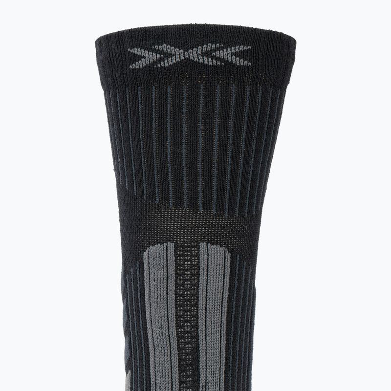 Pánské ponožky X-Socks Trekking Perform Merino Crew black/charcoal 4