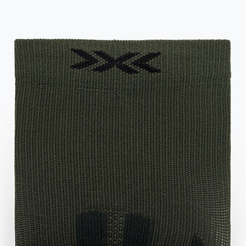 Ponožky X-Socks Hike Discover Crew green/black 3