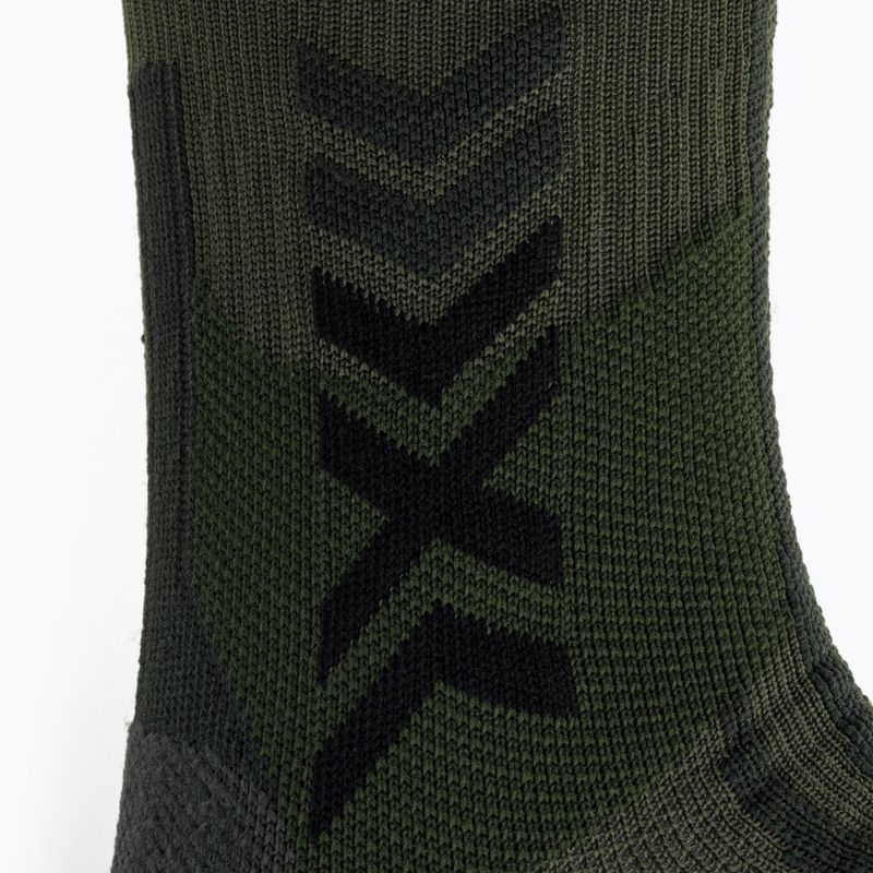 Ponožky X-Socks Hike Discover Crew green/black 4
