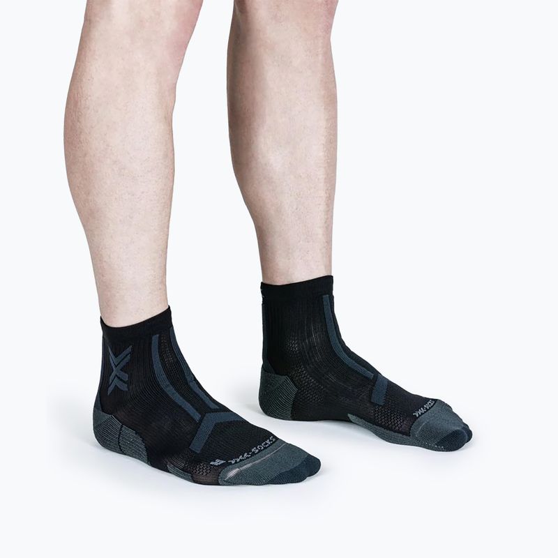 Ponožky X-Socks Trailrun Discover Ankle black/charcoal 2