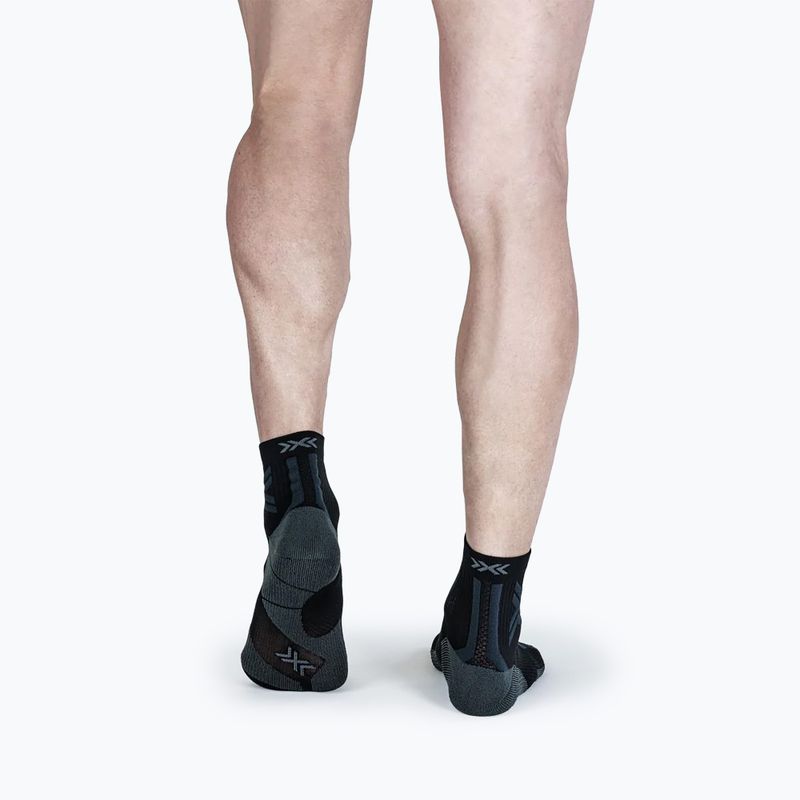 Ponožky X-Socks Trailrun Discover Ankle black/charcoal 3