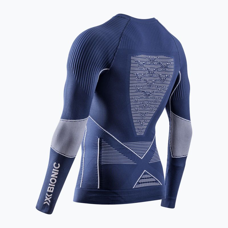 Pánské termo tričko longsleeve X-Bionic Energy Accumulator 4.0 marine/optical white 2