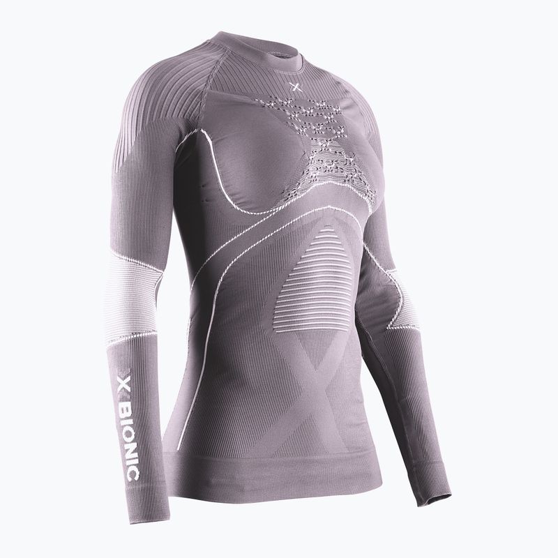 Dámská termoakční mikina X-Bionic Energy Accumulator 4.0 dusty lavender/arctic white