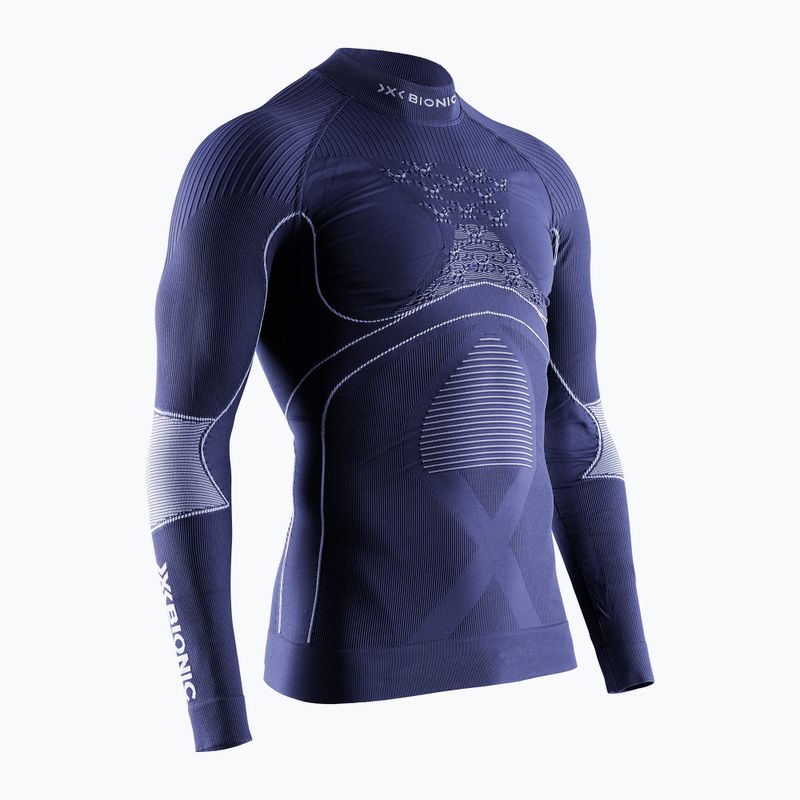 Pánské termo tričko longsleeve X-Bionic Energy Accumulator 4.0 Turtle Neck marine/optical white