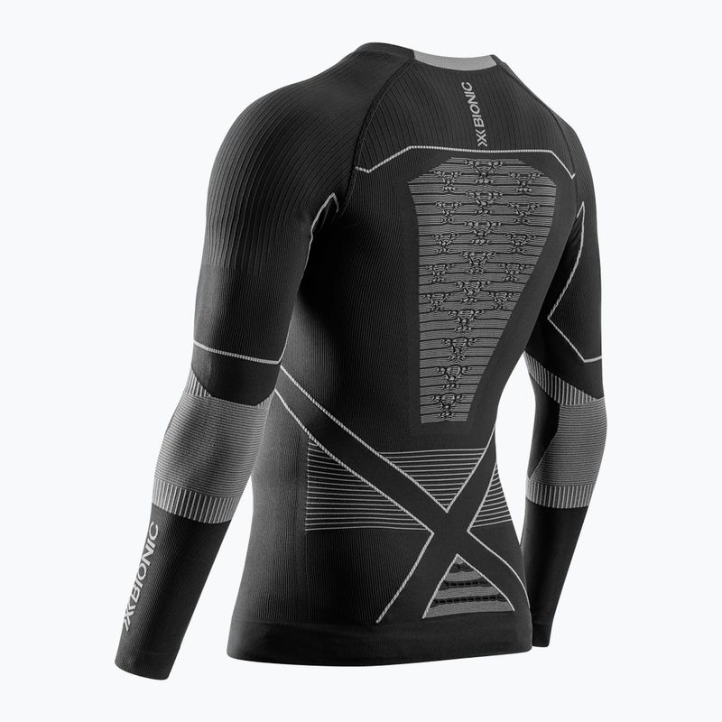 Pánská termoakční mikina X-Bionic Energy Accumulator Light Shirt black/light grey 2