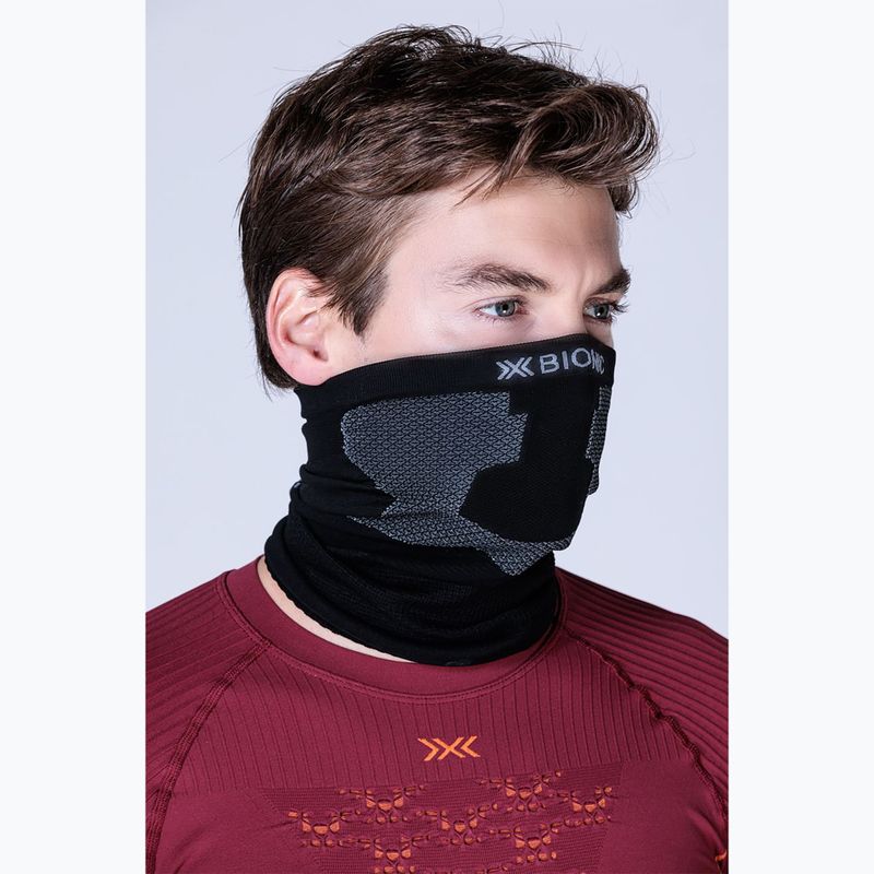 Nákrčník  X-Bionic Neckwarmer x black/grey 3