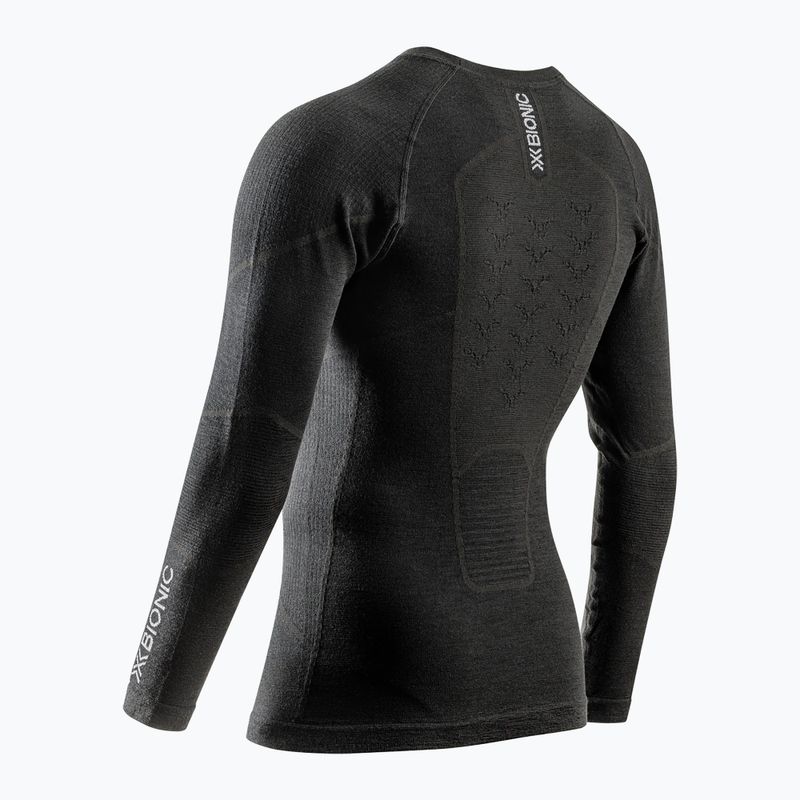 Pánské termo tričko longsleeve X-Bionic Symbio Merino Shirt opal black 2