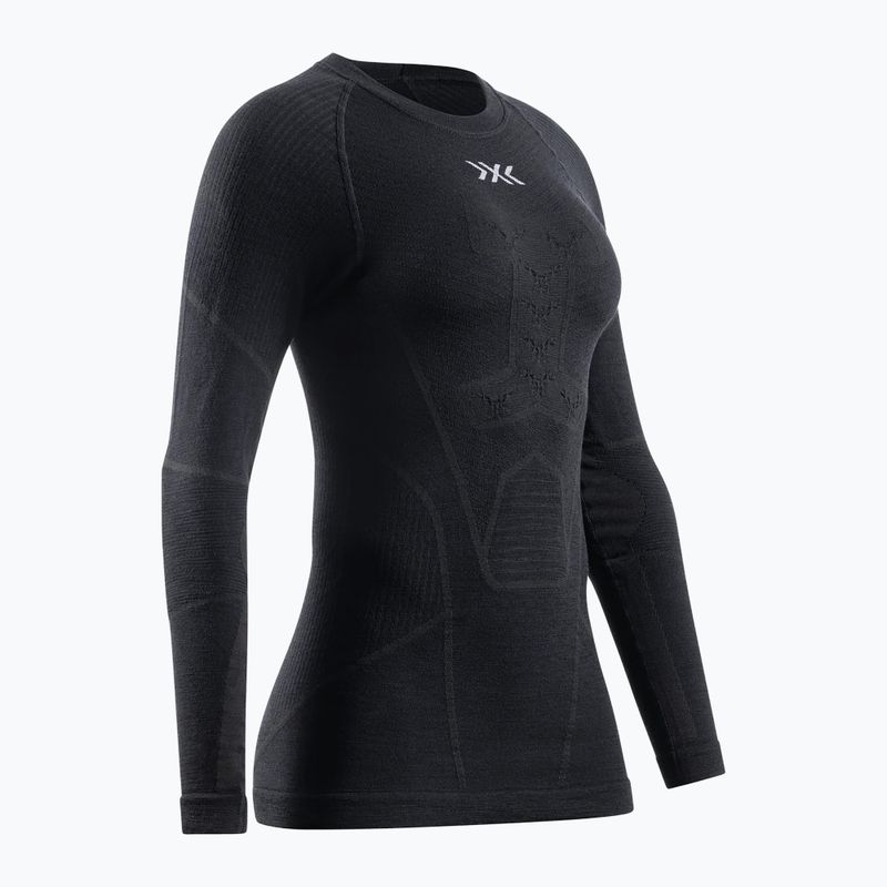 Dámská termoakční mikina X-Bionic Symbio Merino Shirt opal black