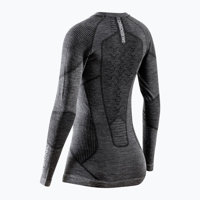 Dámské termoakční triko X-Bionic Symbio Merino Shirt rhino grey 2