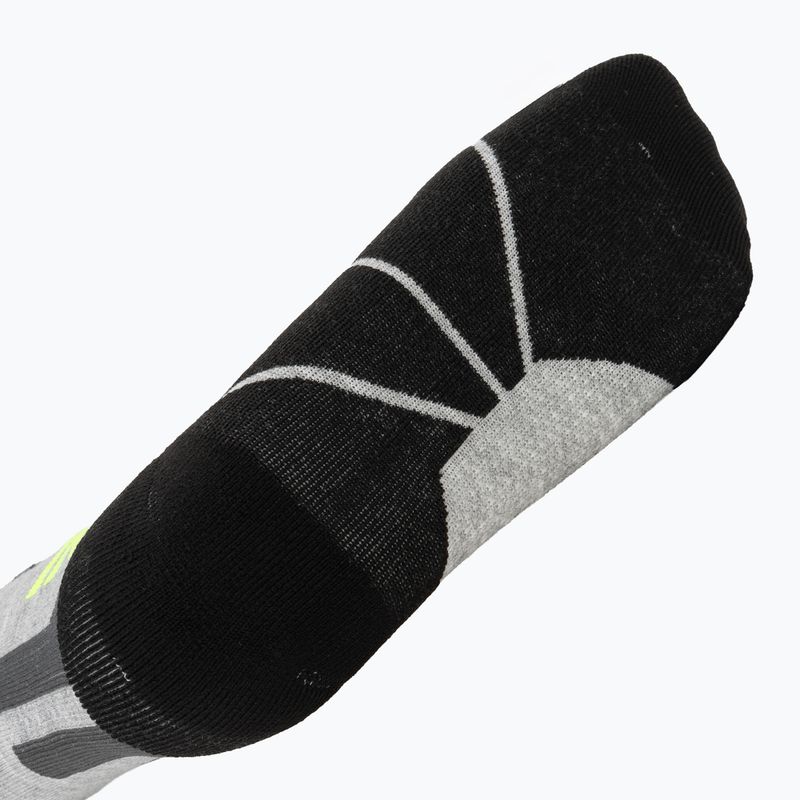 Lyžařské ponožky X-Socks Ski Discover Otc rhino grey/canary 4