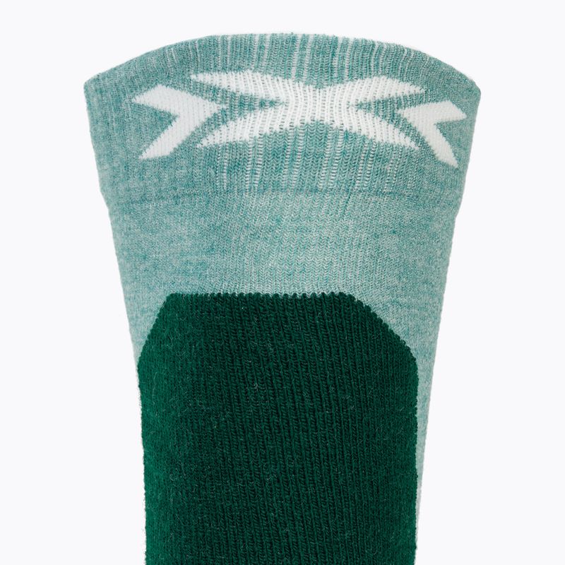 Dětské lyžařské ponožky X-Socks Ski Discover Otc sage green/english lawn 4
