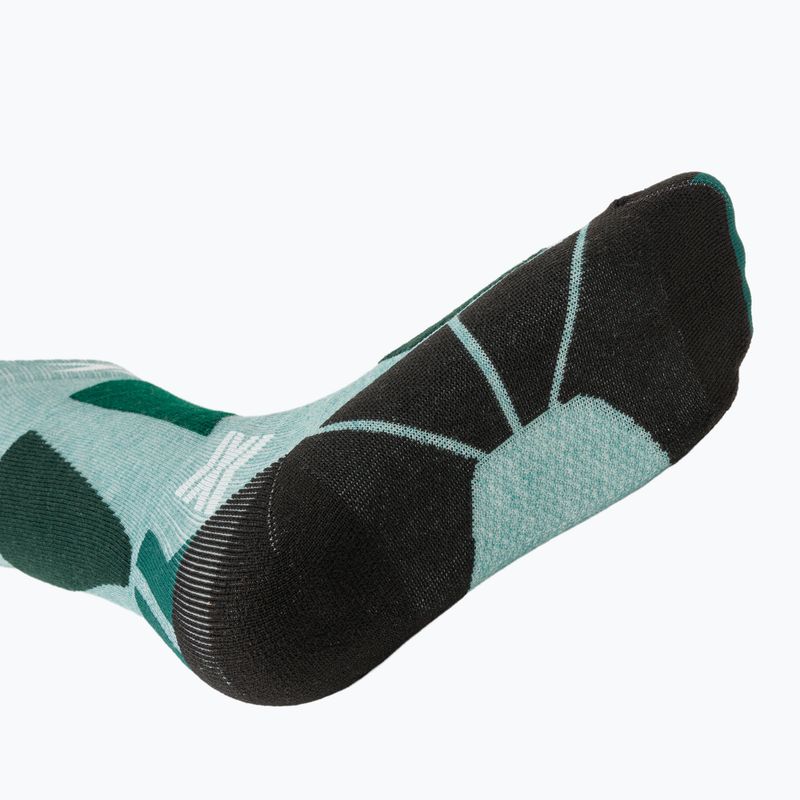 Dětské lyžařské ponožky X-Socks Ski Discover Otc sage green/english lawn 5