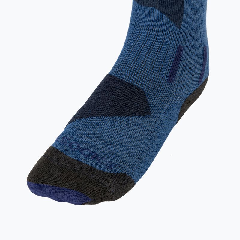 Dětské lyžařské ponožky X-Socks Ski Discover Otc blue blossom/marine 3