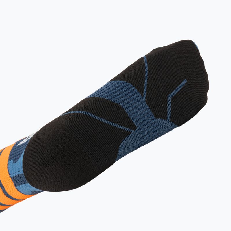 Lyžařské ponožky X-Socks X-Country Perform Crew marine/orange 4