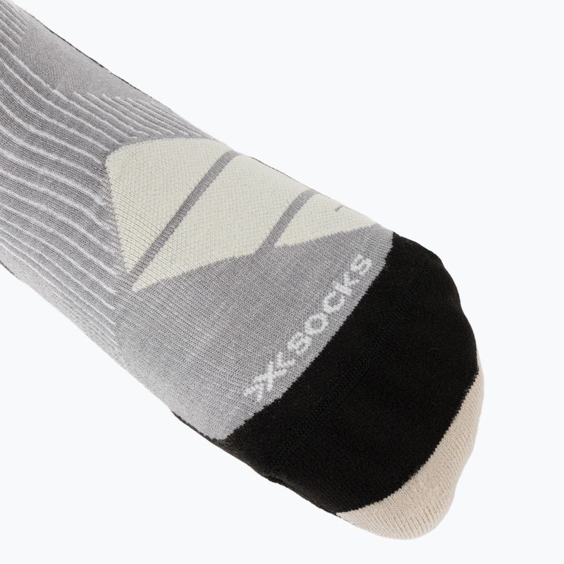 Lyžařské ponožky X-Socks Ski Perform Merino Otc seal grey/light sand 4