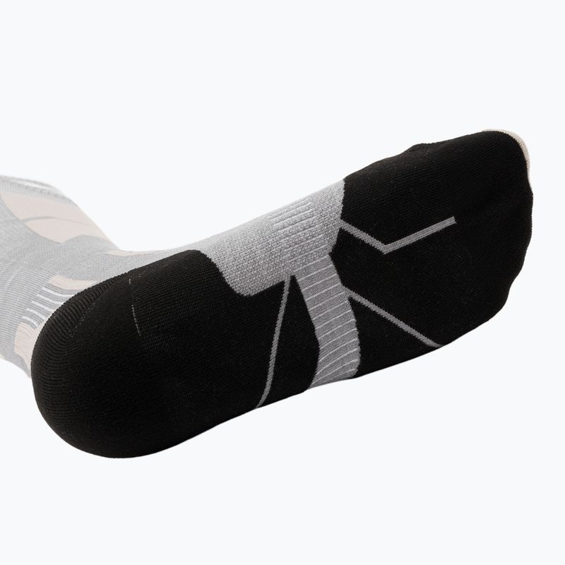 Lyžařské ponožky X-Socks Ski Perform Merino Otc seal grey/light sand 5