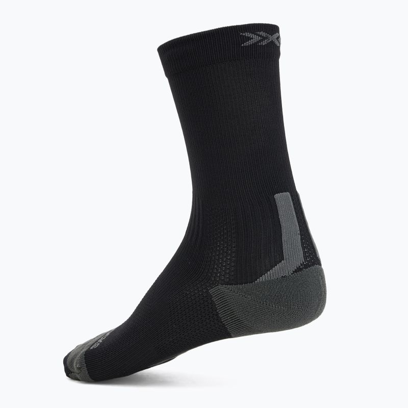 Ponožky X-Socks Run Discover Crew black/charcoal 2
