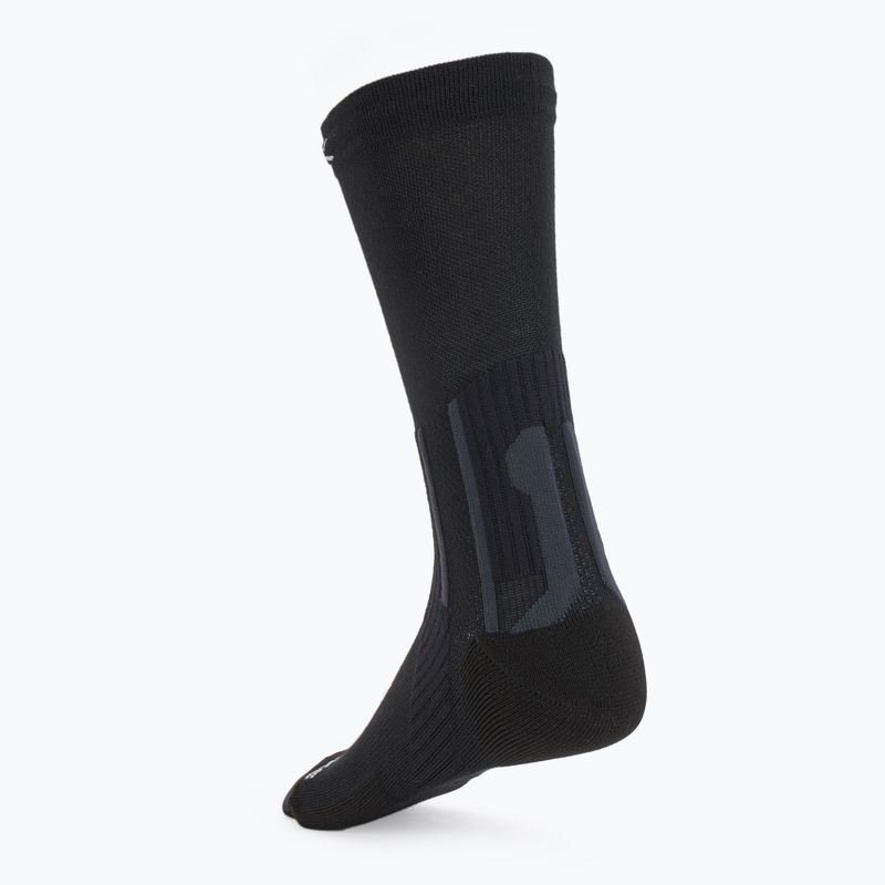 Ponožky X-Socks Run Perform Warm Crew x black/light grey 2