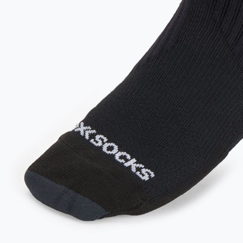Ponožky X-Socks Run Perform Warm Crew x black/light grey 3