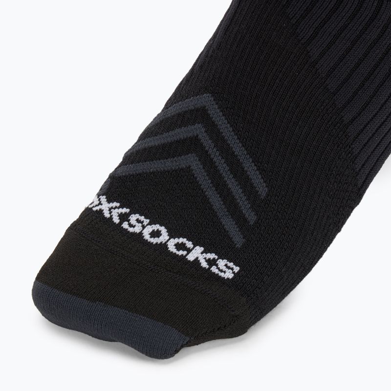 Ponožky X-Socks Run Expert Silk Merino Crew x black/lihgt grey 3