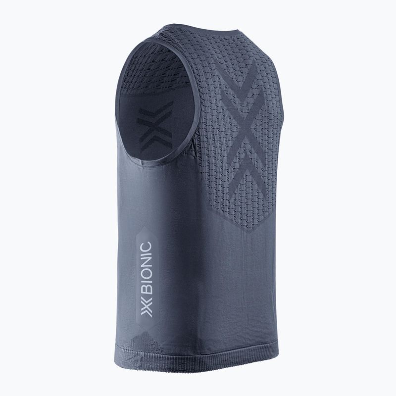 Pánské tričko X-Bionic X-Ential Tank Top rhino grey 3