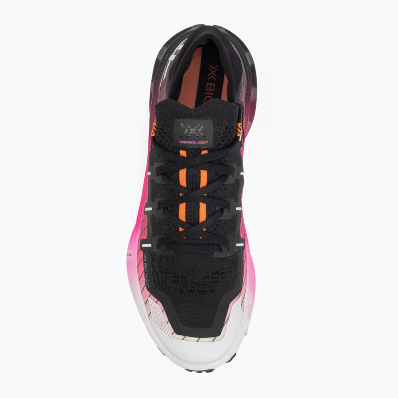 Běžecké boty X-Bionic Terraskin X00/C x black/x white/fluo pink boty 5