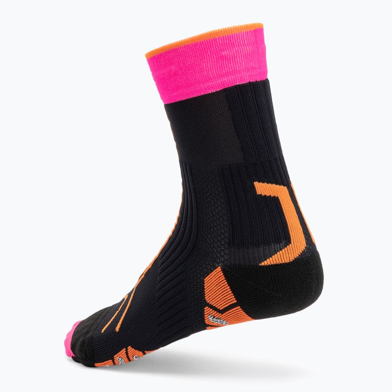 Běžecké boty X-Bionic Terraskin X00/C x black/x white/fluo pink boty 9