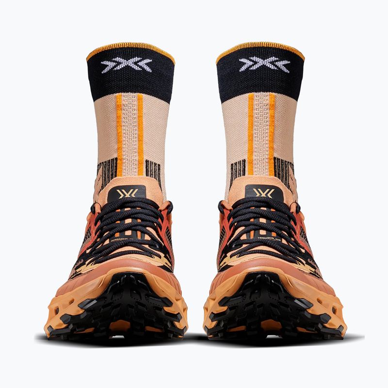 Běžecké boty + ponožky X-Bionic Terraskin X02 dusty rose/fresh peach/x black 2