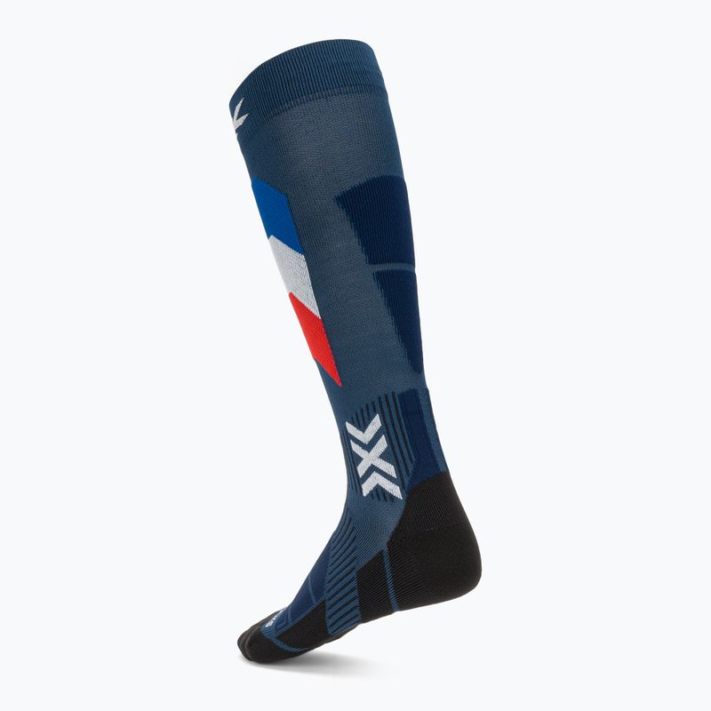 Lyžařské ponožky X-Socks Ski Perform Patriot France 2