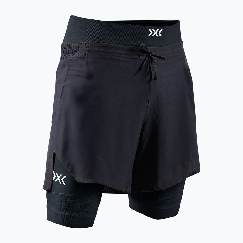 Pánské běžecké šortky X-Bionic Efektor 2v1 x black/x black 2