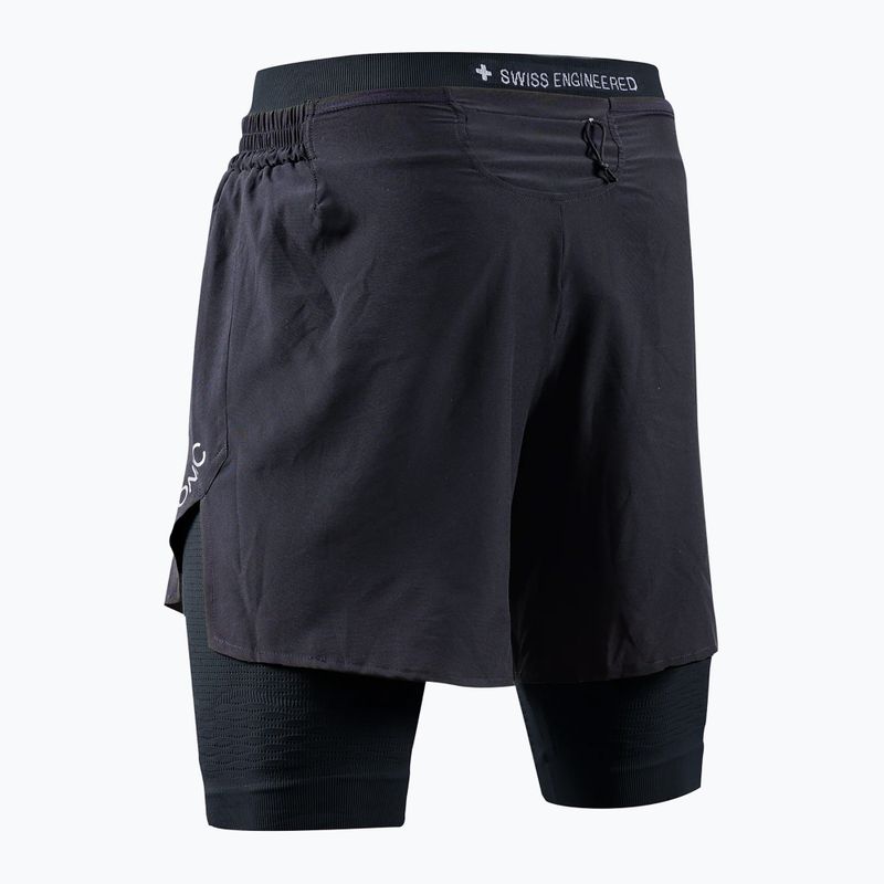 Pánské běžecké šortky X-Bionic Efektor 2v1 x black/x black 3