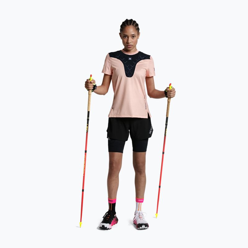 Dámské běžecké tričko X-Bionic Corefusion Run Shirt fresh peach 2