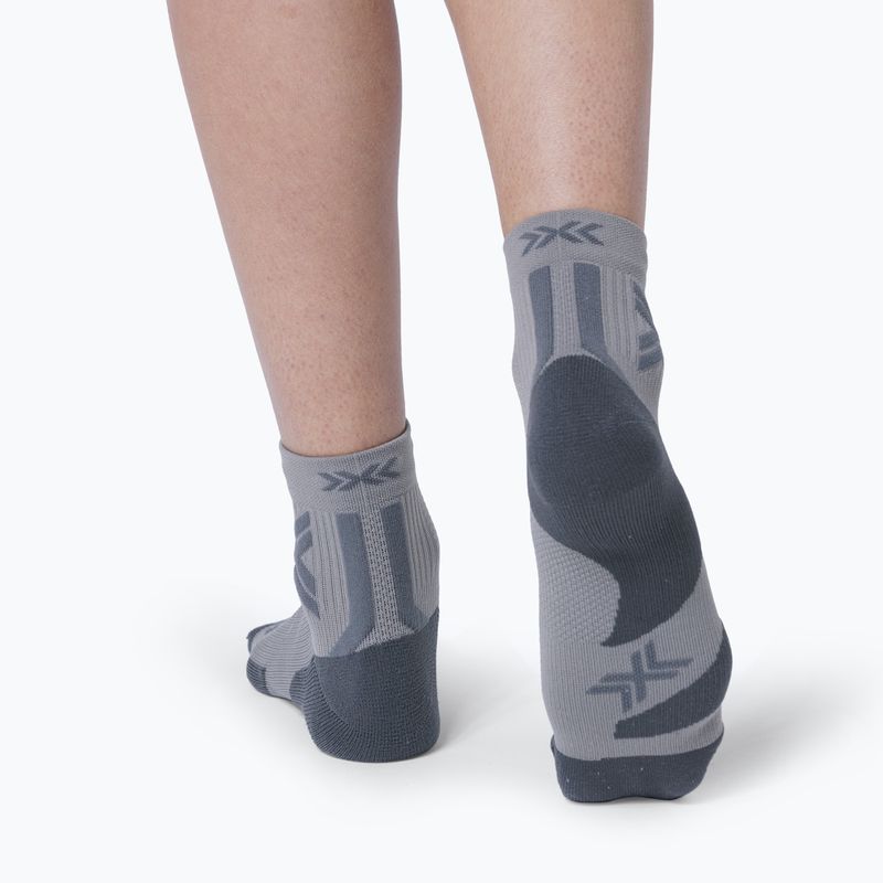Ponožky X-Socks Run Discover Ankle raincloud/x černá 3