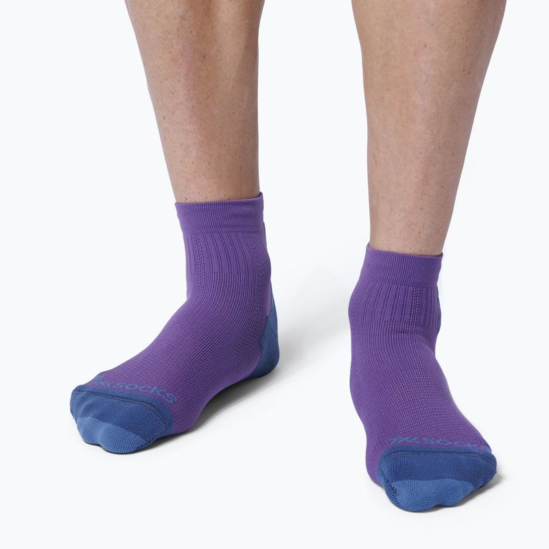 Ponožky X-Socks Run Discover Ankle neobergine/x černá 2
