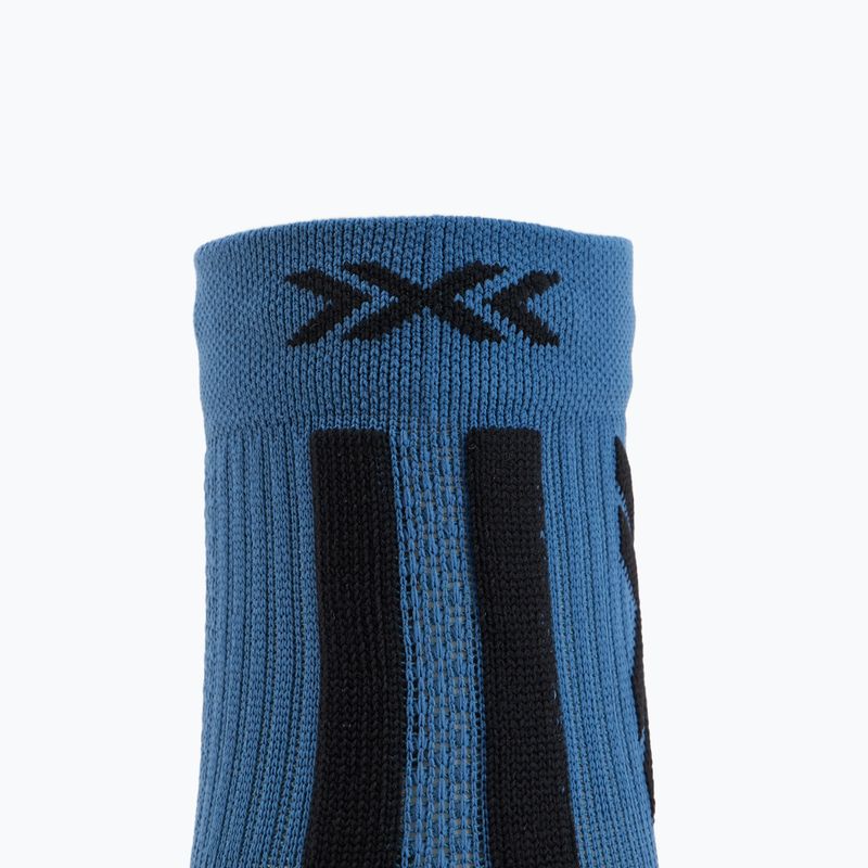 Ponožky X-Socks Trailrun Discover Kotníkové mineral blue/x black 3