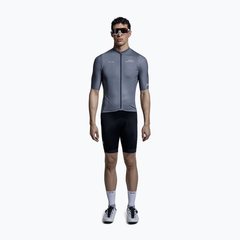 Pánský cyklistický dres X-Bionic Corefusion Ride Jersey rhino grey 2