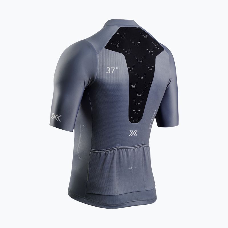 Pánský cyklistický dres X-Bionic Corefusion Ride Jersey rhino grey 8