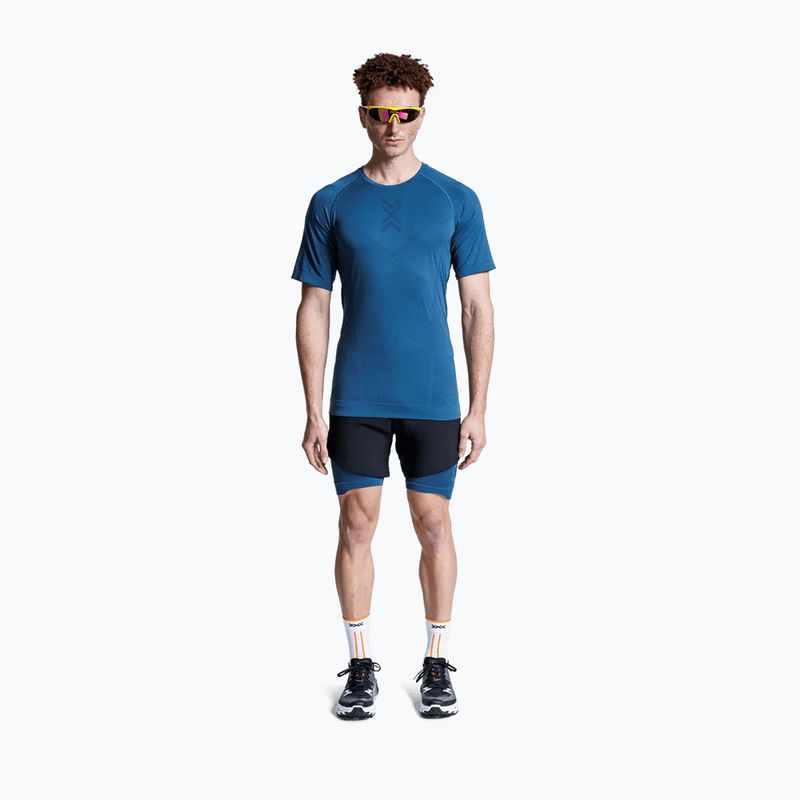 Pánská běžecká tričko X-Bionic Xceed Run slate blue/marine 2