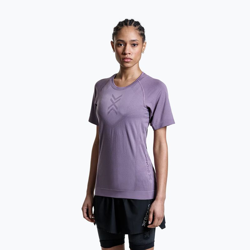 Dámské běžecké tričko X-Bionic Xceed Run dusty lavender/lavender night 4