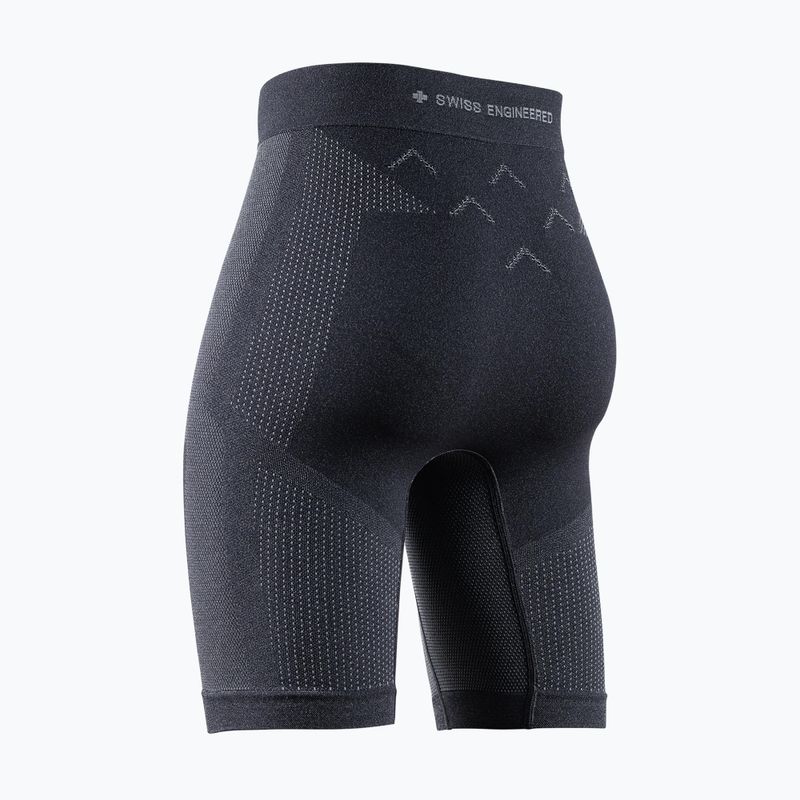 Dámské běžecké legíny X-Bionic Xceed Run Tights x black/rhino grey 2