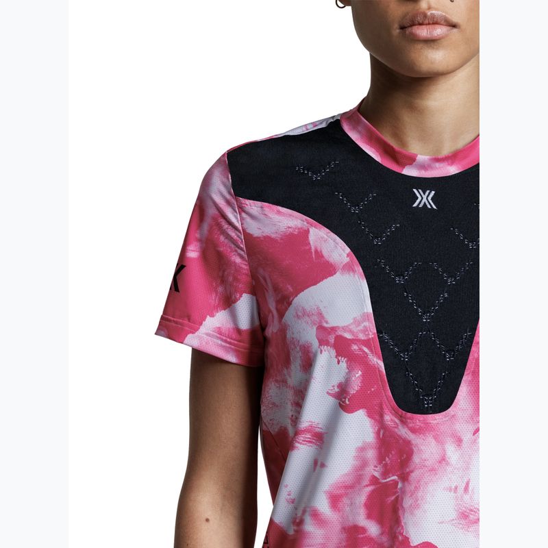 Dámské běžecké tričko X-Bionic Corefusion Run wolfpack/white/neo pink 5