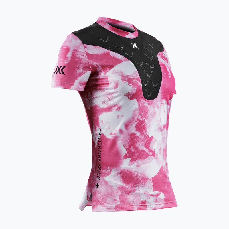 Dámské běžecké tričko X-Bionic Corefusion Run wolfpack/white/neo pink 7