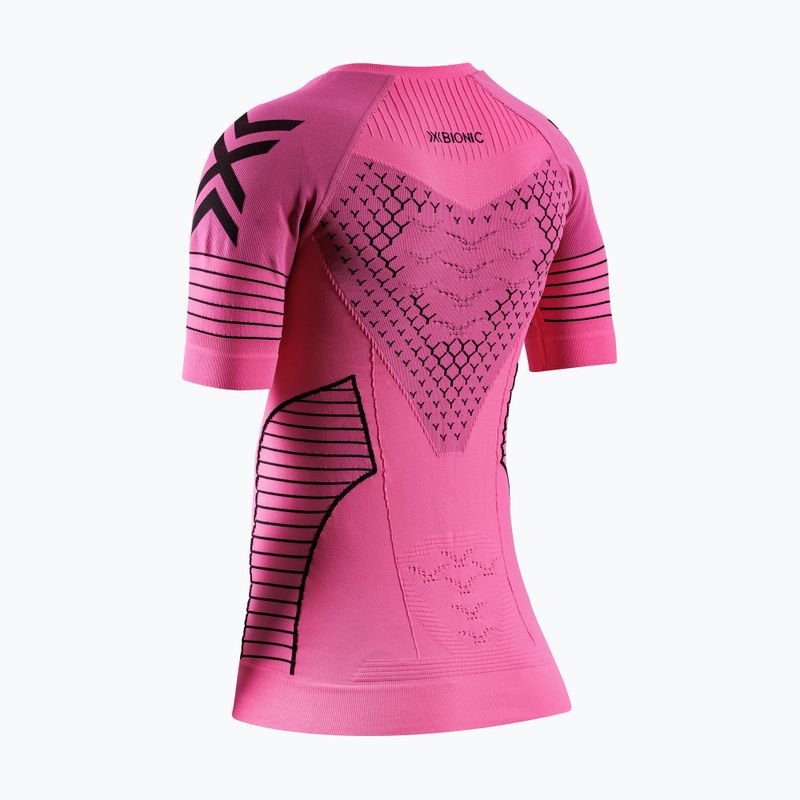 Dámské běžecké tričko X-Bionic Twyce Race neo pink/x black 2