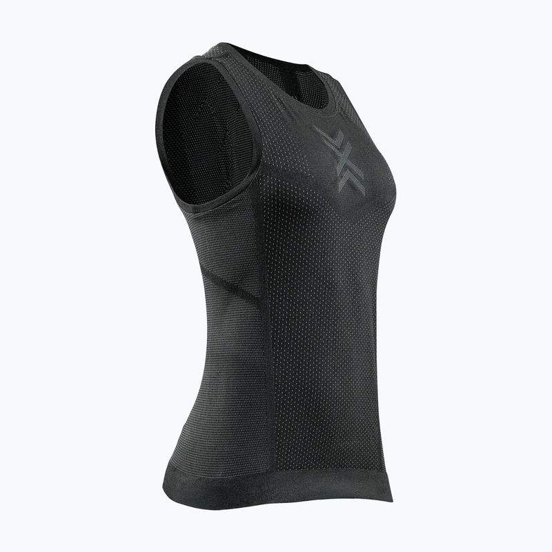 Dámské běžecké tričko X-Bionic Xceed Run x black/rhino grey 2
