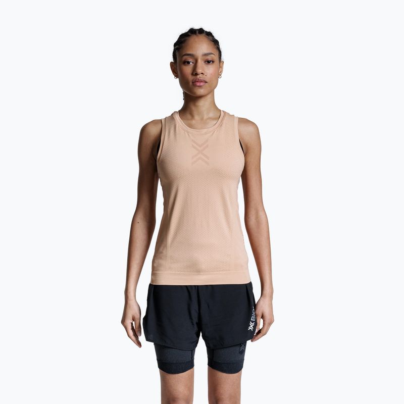 Dámské běžecké tričko X-Bionic Xceed Run fresh peach/dusty rose
