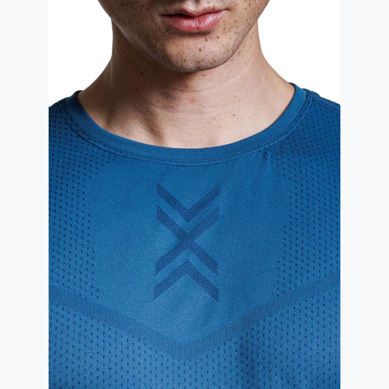 Pánská běžecká tričko X-Bionic Xceed Run slate blue/marine 5