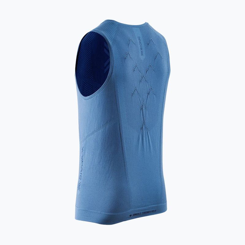Pánská běžecká tričko X-Bionic Xceed Run slate blue/marine 8