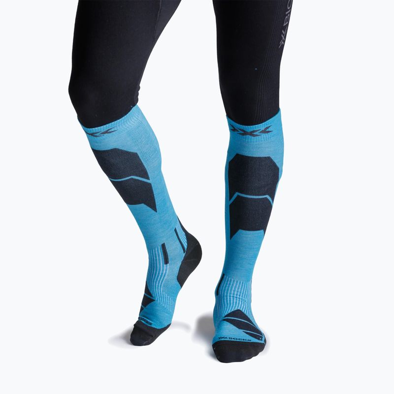 Lyžařské ponožky X-Socks Ski Perform Merino Otc eternal ice 2