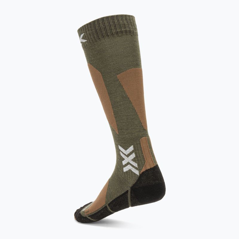 Lyžařské ponožky X-Socks Ski Discover Merino Otc sand/dark sand 2
